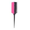2 In 1 Hair Styling Comb with Silicone Heat Guard Rat Tail Hair Dye Applicator Brush for for Curling Irons Hot Hair