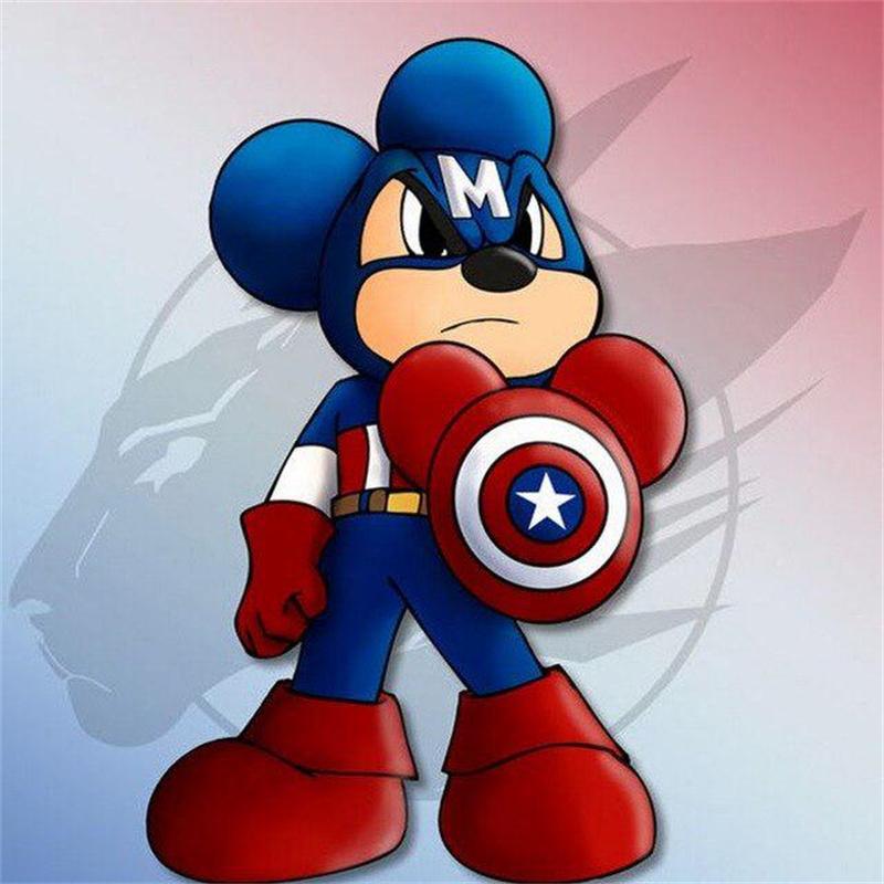 Diamond Painting Animal Cross Stitch Diamond Embroidery Cartoon Full Drill Display Diamond Mosaic Kit Scenery Art