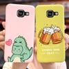 For Samsung Galaxy A5 2016 Case SM-A510F Cute Cartoon Cover Soft Silicone Phone Case For Samsung A5 2017 A520F Back Cover Bumper