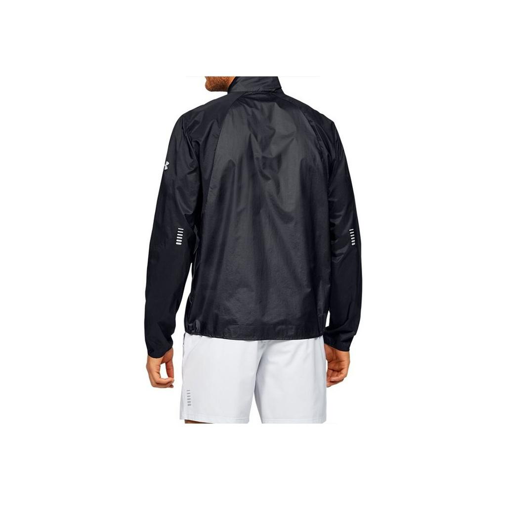 Under Armour Impasse Casual Running Sportliche Schützende Stehkragenjacke Herrenjacke Schwarz 1350941-001