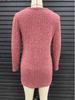 2023 Autumn Women's Brushed Ribbed Long Sleeve Cardigan Coat