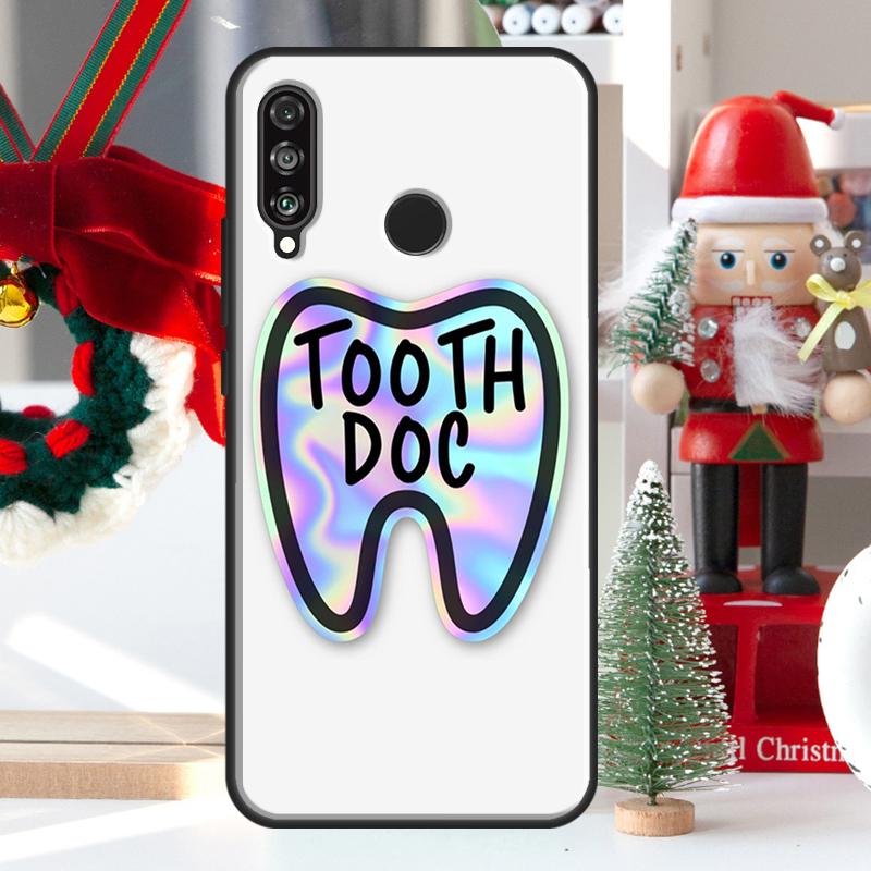 Cute Tooth Dentist For Huawei Nova 7i 8i 11i 12i 12s Y73 Y70 Y90 Y60 Y72 Y61 Y91 9 10 SE P30 Pro P40 Lite Case