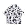 Beach Vacation Shirt, Floral Beach Shirt, Short-sleeved Men's Spring/summer Island Wear
