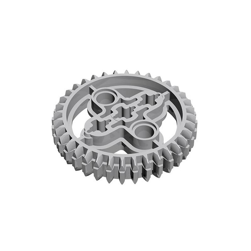 Non-Toxic 10Pcs 32498 Puzzle Particle Gear 36 Tooth Building Blocks Kit High-Tech Two Bevel Bricks Diy Toy Birthday Gift Dropshipping B