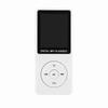 MP4 Player 1.8in Screen Ultra Slim Plug In Rechargeable Portable Music Player for Entertainment Learning