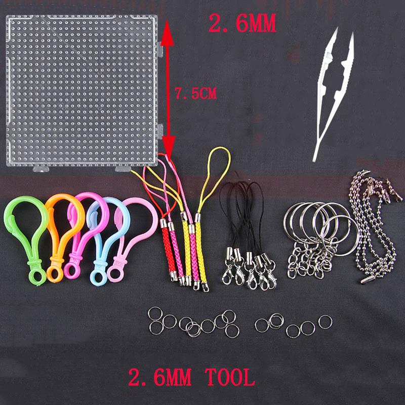 Toy Perler Kit 5Mm/2.6Mm Hama Beads 3D Puzzle Diy Toy Kids Creative Handmade Craft Toy Gift 72 Colors 39000Pcs