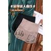 High Waist Belly Shaping Pants Women's Breathable Underwear Bacteriostatic Cotton Bottom Crotch Shaping Hip Wrap Without Hip Clip Lace Hip Lifting Pan