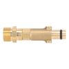 Effortlessly Connect Spray Hoses with this Reliable Brass Adapter for Nilfisk External Thread Pressure Washers