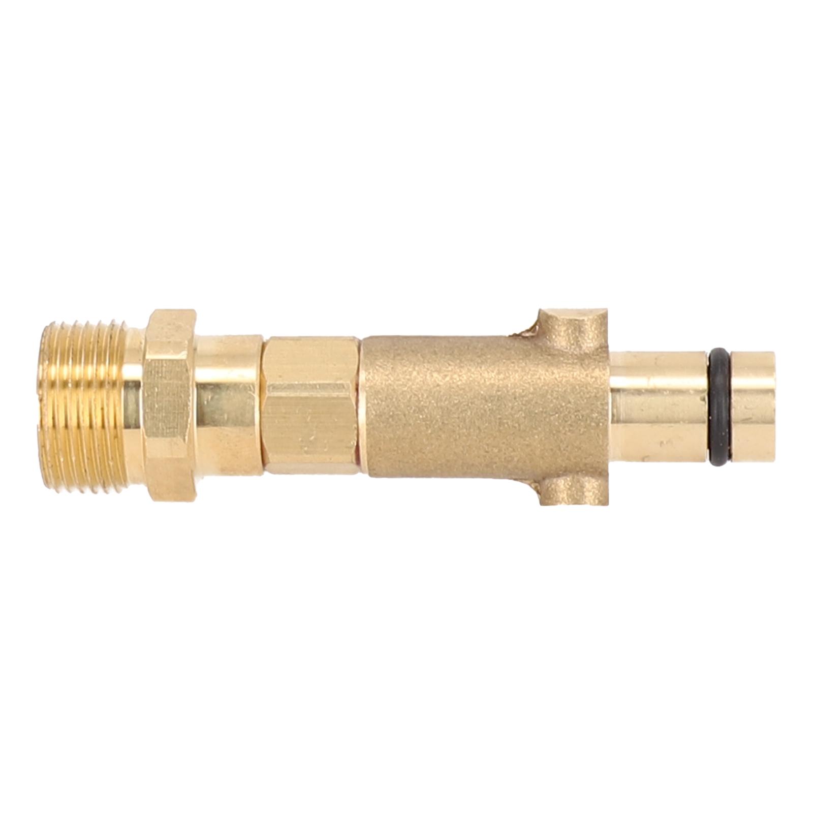 

Brass Bayonet Adapter Featuring M22 Male Thread for Nilfisk Pressure Washer Hose Couplings and Quick Connect Foam Cleaners China Mainland