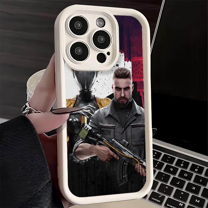 

Phone Case for iPhone 17 Air 16E 15 16 Pro Max Atomic Heart Game Cover 14 Plus 13 12 Mini Soft Shell Silicone Fundas iPhone 15 Plus