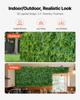 Artificial Plant Wall, 12PCS 50.8 x 50.8 cm Artificial Boxwood Panels, Sun Protection Greenery Backdrop Privacy Hedge Fence, Fake Grass Screen for
