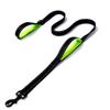 Pet Leash Nylon Woven Reflective Double Handle Dog Walking Rope Dog Products Explosion-proof Leash Dog Rope