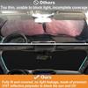 PIMCAR Windshield Sun Shade For Ford F150 -2025 | Premium 310T Reflective UV & Heat Protection |  Fit Foldable Sunshade With Storage Pouch, Dashboard