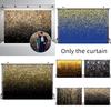 Vintage Abstract Party Photography Backdrop Cloth For Festive Decoration Black Gold Background With Glittering Highlights Characters)