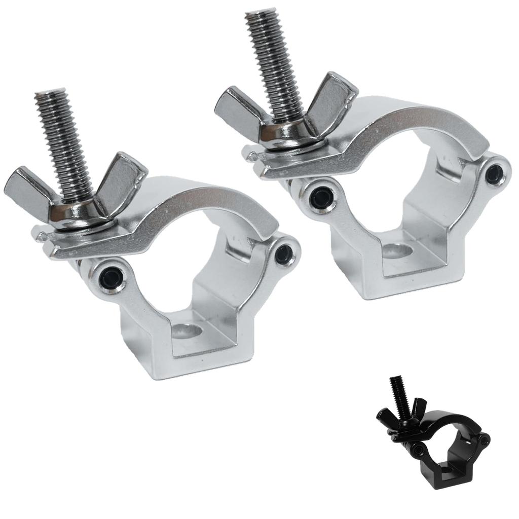 ROOOCYY Universal Fixed 4WD Off-Road Crocan Rear Mount Scoop Holder (Silver), Set of 2