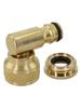 Brass Hose Connection Garden Quick Coupling Adapter Easy To Use