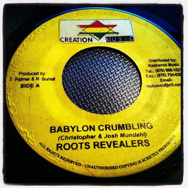 7inch Record ROOTS REVEALERS - Babylon Crumbling NONE Creation Star M 2005 Jamaica Reggae, Ska & Dub Used