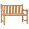 Day and Night - Day and Night Solid Teak Wood Garden Bench 114 Cm