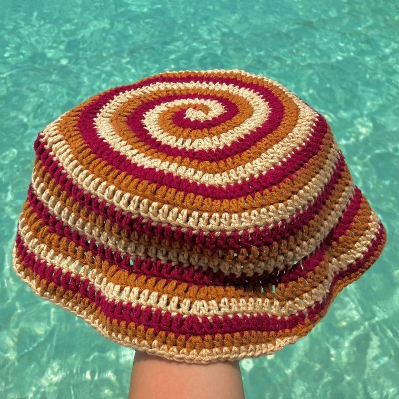 New Pure Hand Knitted Cute Little Animal Fisherman Hat for Adults