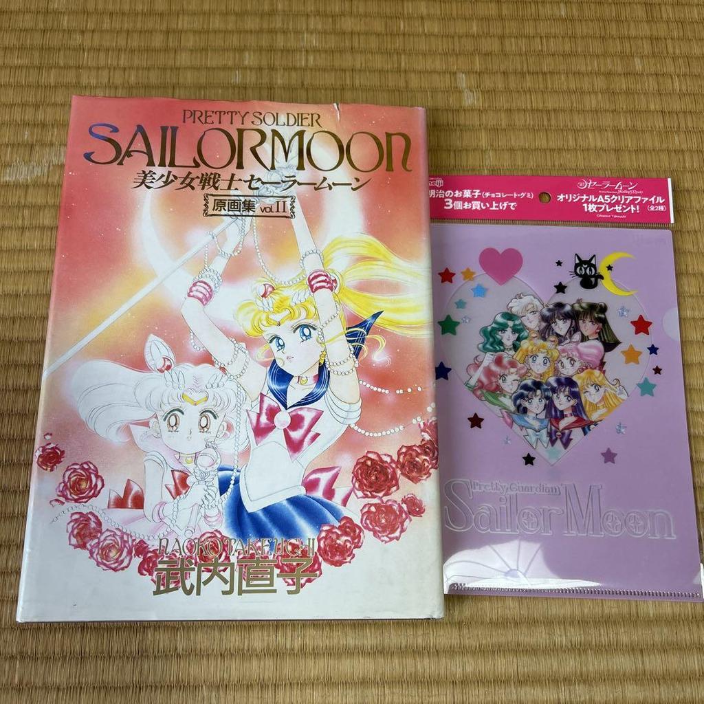 [USED] Sailor Moon Art Book vol.2 + Illustrations with Files