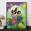 Disney Diamond Painting Mirabelle and Isabella Healing Illustration Mosaic Embroidery Image Creation Diamond Painting Cross StitchHom Decoration5D DIY