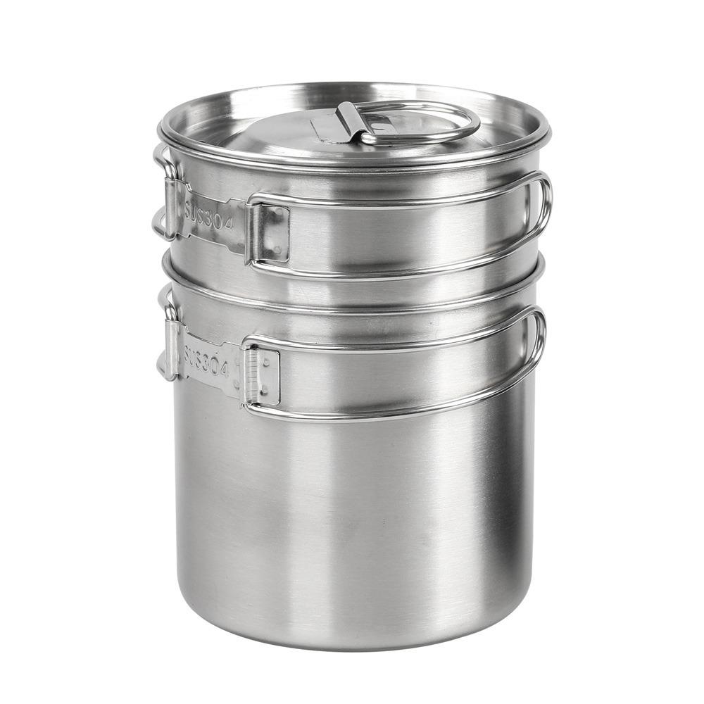 Lightweight Camping Cup With Foldable Handles Portable Cookware Camping Cookware  Outdoor Picnics