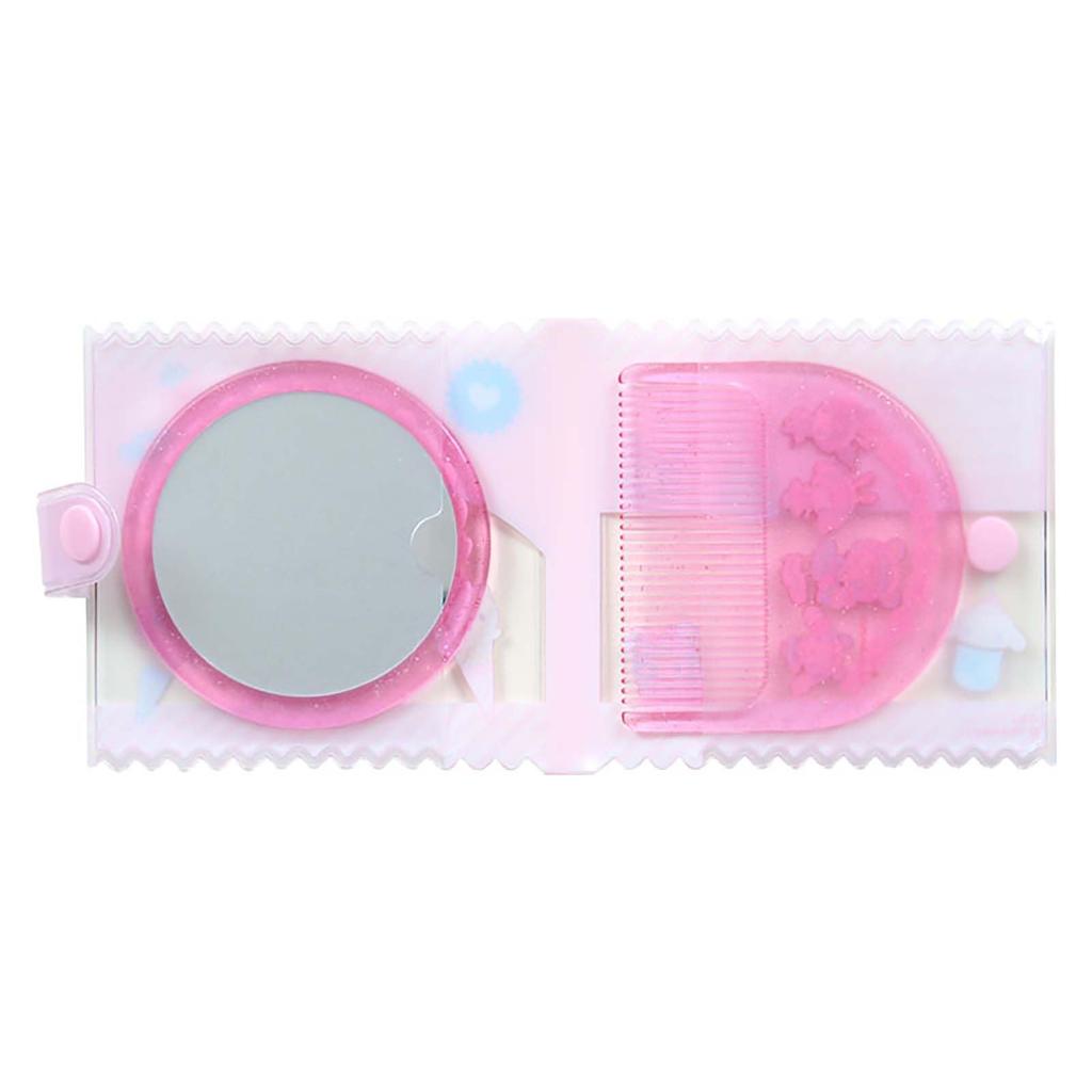 Sanrio Mezzo Piano Mirror and Comb Set with Sanrio 329029 Case, Characters,