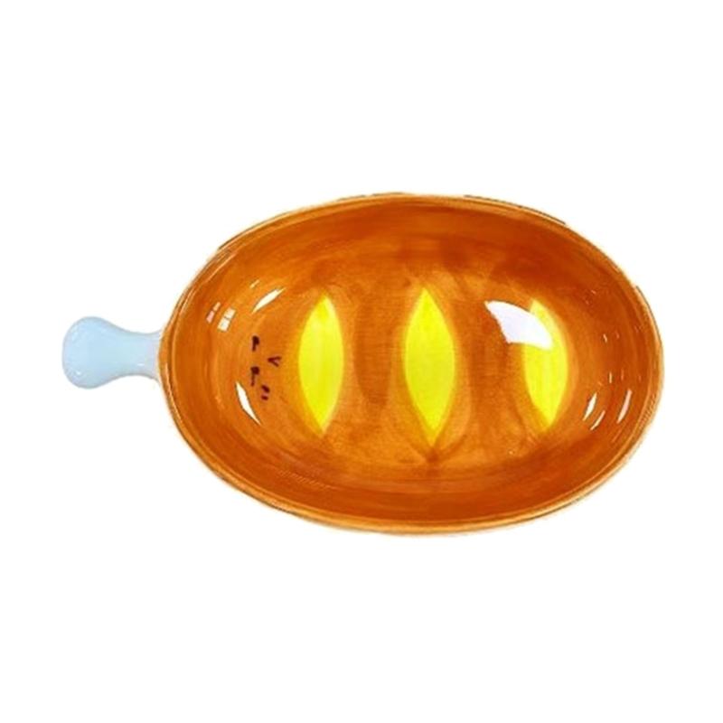 Ceramic Dish Bread Seasoning Disc Dipping Sauce Plate Microwave Safe Serving Tray for Candy Condiment Kitchenwares