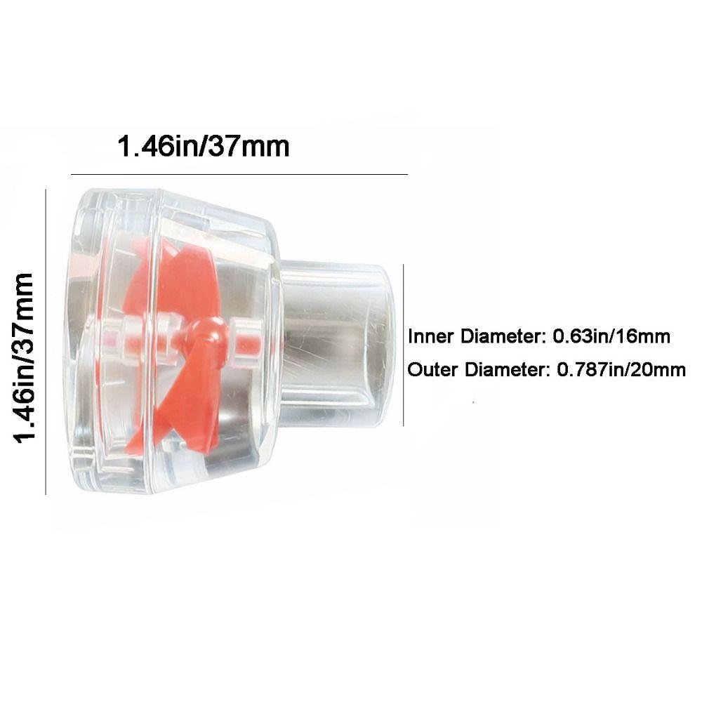 Transparent Auto-Rotating Fan Kit Rotary Type Aquarium Wave Maker Nozzle  Aquarium Application