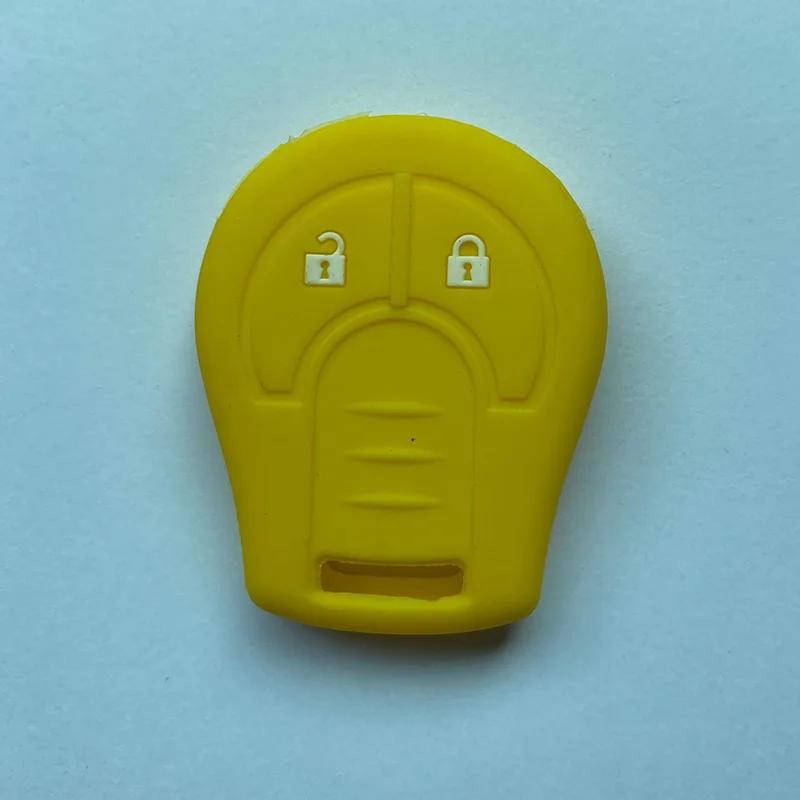 ZAD 2button silicone rubber car key case cover set shell for NISSAN Juke March Qashqai Sunny Sylphy Tiida X-Trail key cover