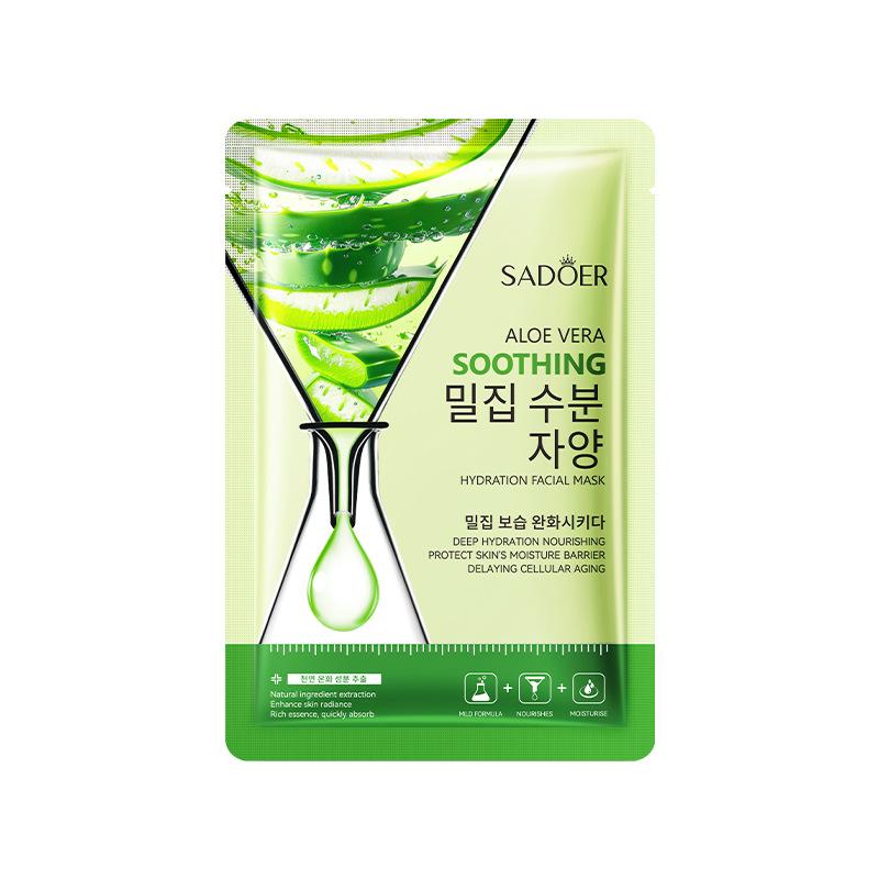 Cucumber Skin-Softening Mask - Hydrating and Moisturizing Plant and Fruit Mask