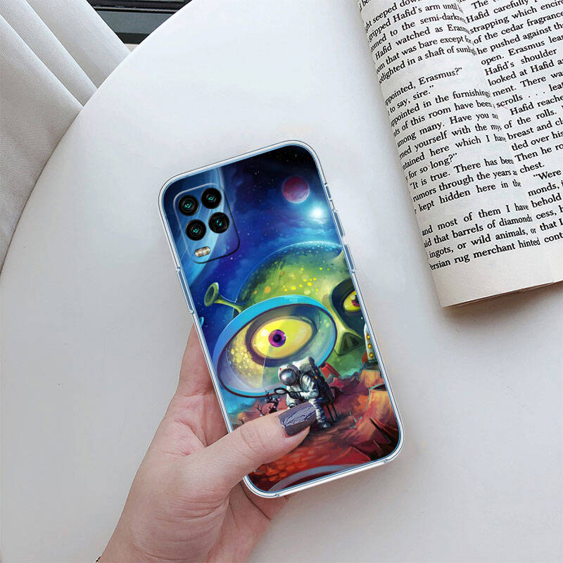 MH140 Space Alien UFO Phone Case for Motorola Edge 20 30 S30 40 50 Fusion Lite Plus Pro Neo Ultra One Power Action Macro Hyper Vision Zoom