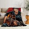 Fleece-Kuscheldecke Elvis-Tagesdecke auf dem Bett Dekorative Sofadecken für die Winter-Schlafzimmerdekoration Boho-Wohnkultur