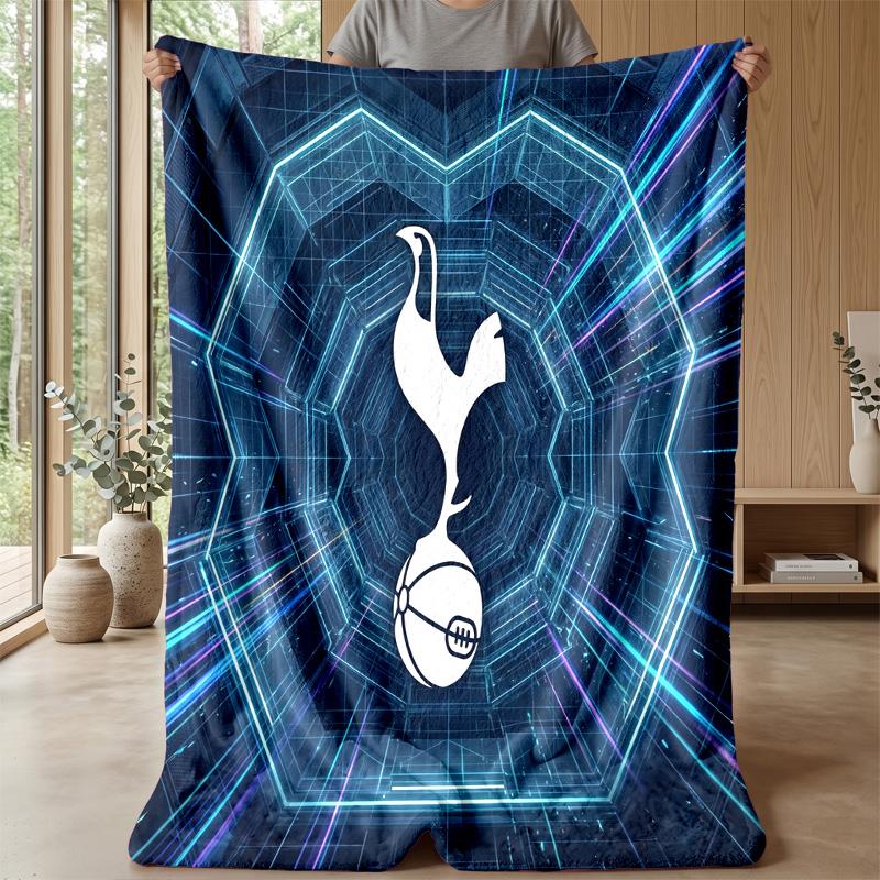 Tottenham Hotspur Theme blanket Soft Flannel Blanket Plush Throw Blanket Cozy Sofa Bed Blanket for Home Decor