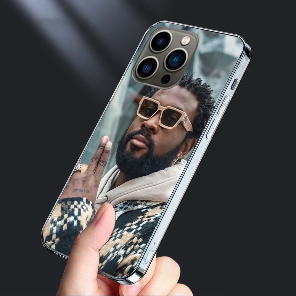 Damso Rapper Phone Case For Iphone 16E 15 Pro 14 Plus 17E 16 17 Pro Max Air 11 12 13 Mini Shockproof Capa Cute Cover TPU Clea