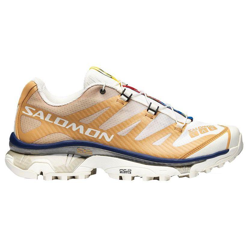 Salomon XT-4 Mesh OG Lace-Up Comfortable Hiking Sports Trail Running Durable Grip Low-Top Outdoor Functional Shoes Unisex Shoes Toffee-Brown 472997