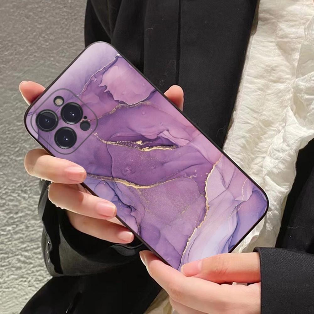 Marble Art Phone Case For IPhone 16 15 8 7 6 6S Plus X SE XR XS 14 11 12 13 Mini Pro Max Mobile Case