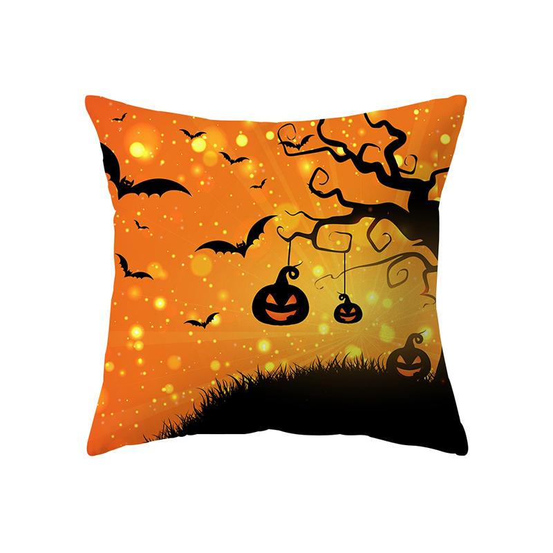 Pumpkin Collection Halloween Theme Pillow Cover Sofa Cushion  Holiday Gift Party Decoration Home Decor