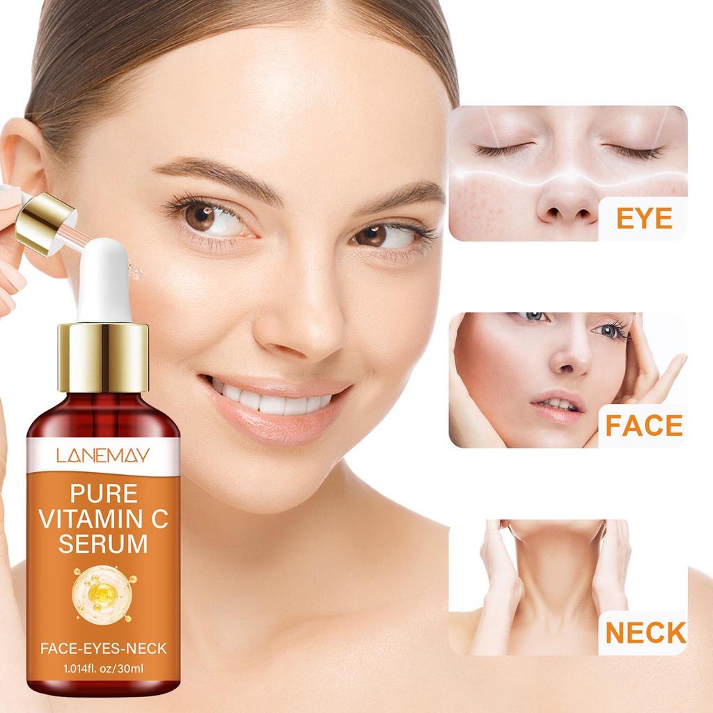 Pure Vitamin C Serum-Tighten The Skin And Make It Smooth-Hydrate And Lock In Moisture-Suitable For All Skin Types, 30ml