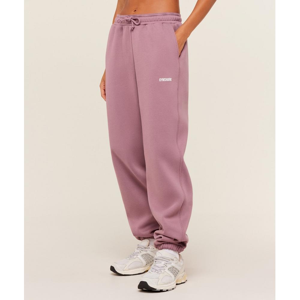 Gymshark Cosy Luxe Cuffed Joggers Calm Pink B5b8w Kcpd