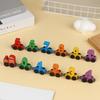 Wooden Magnetic Number Train Set Non Toxic Materials For Toddlers Early Math Learning