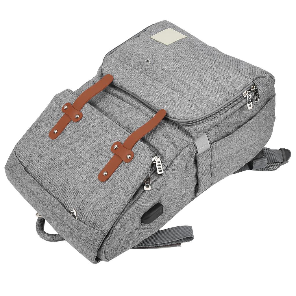 Mommy Bakcpack Waterproof Maternity Nappy Bag Large Capacity Stroller Hanging Bag