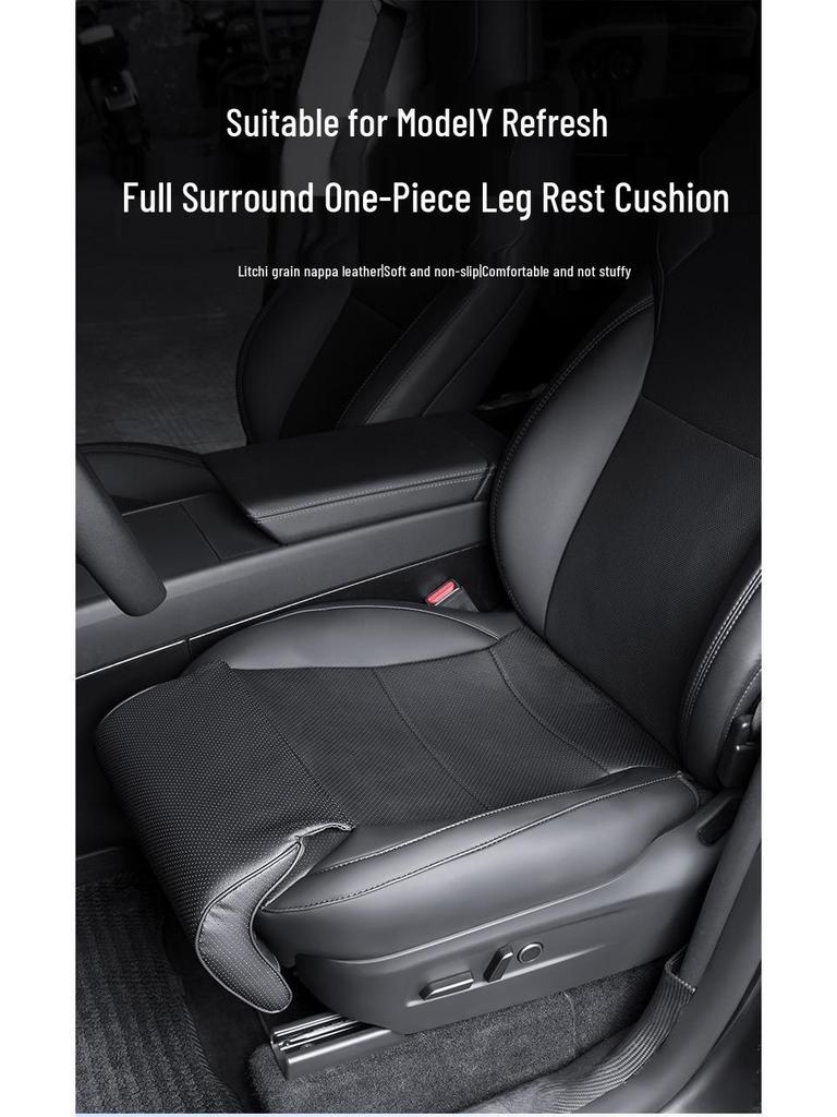 Housses de support de jambe et de coussin de siège enveloppantes pour Tesla Model Y