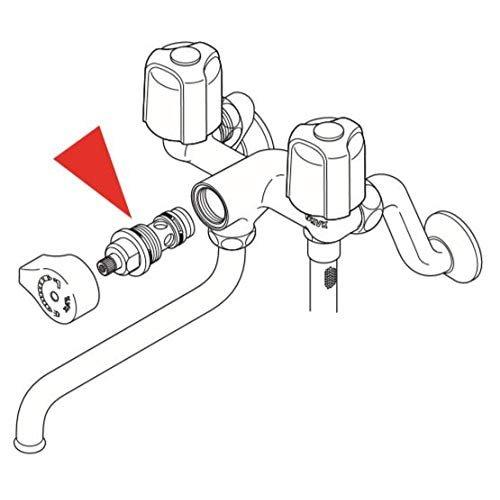 KVK Diverter Bonnet Unit PZ250 Replacement Part for Faucet Shower Switch