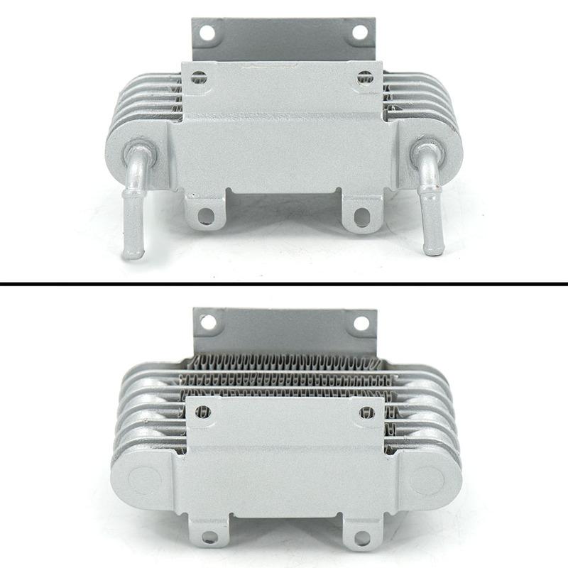 High Quality Universal Motorcycle cooling Small Oil Cooler silver SO-01