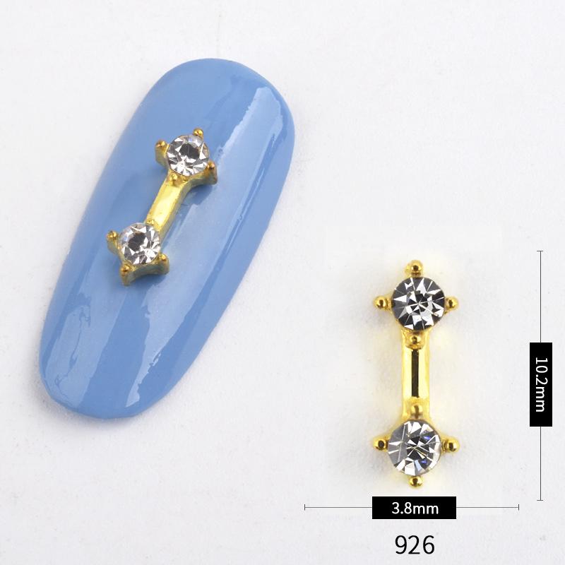 5pc/pack Nail Rhinestone 3D Acrylic Tips DIY Decoration Nail Art Manicure