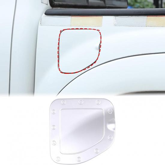 Aunginsy Car Fuel Tank Cap Trim Cover Compatible with Toyota Tacoma 2011-2015 Pickup Truck Oil Gas Cap Fuel Trim Cover Fuel Filler Cap Door Scratches
