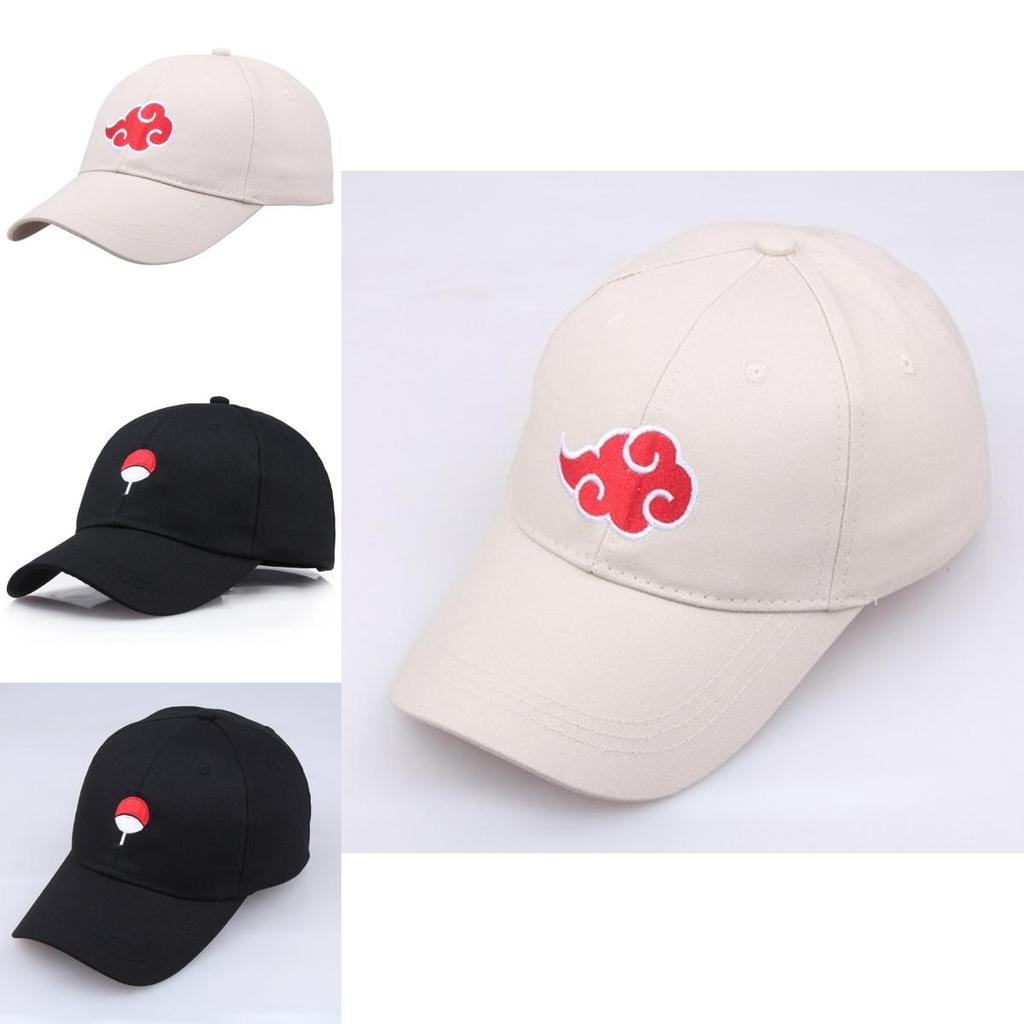 Stylish Anime Baseball Cap For Men And Women With Uchiha Emblem Embroidery