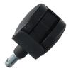 Portable Nylon Insert Rod 360 Degree Universal Caster Iron PP 1.5 Inch Swivel Casters Black Silver Furniture Pulley Worker