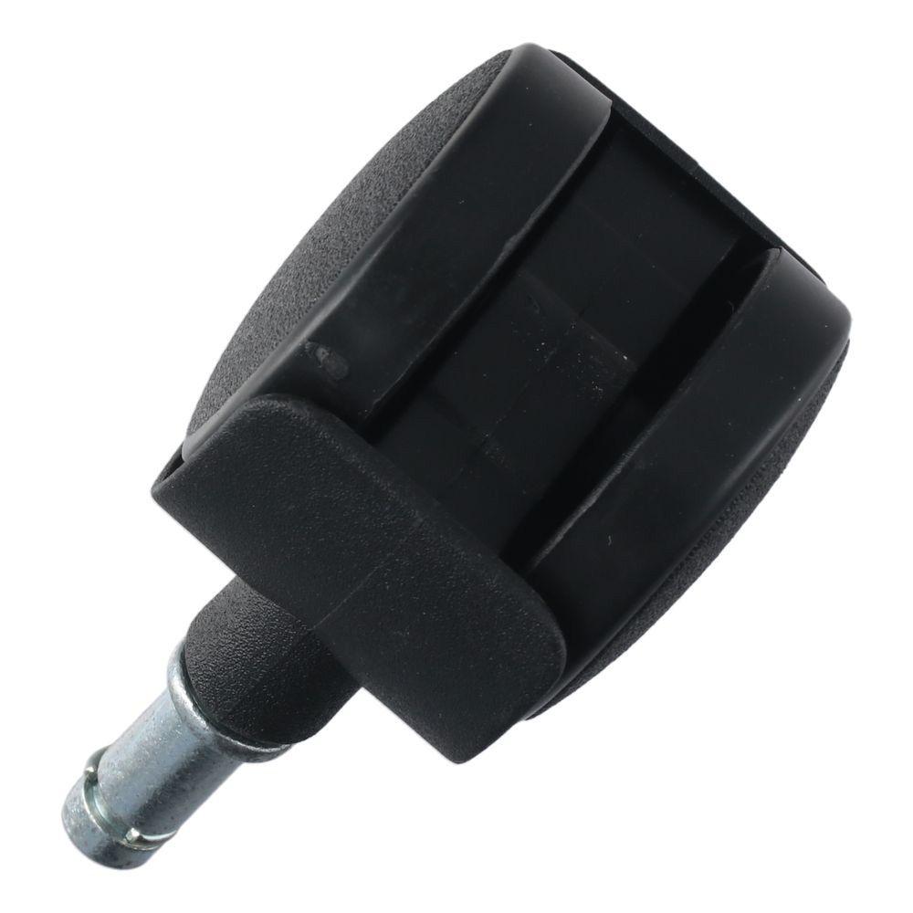 Portable Nylon Insert Rod 360 Degree Universal Caster Iron PP 1.5 Inch Swivel Casters Black Silver Furniture Pulley Worker